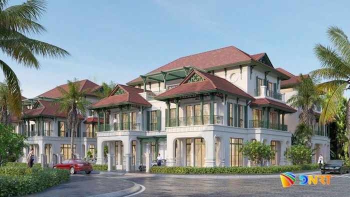Phối cảnh biệt thự đảo Đồng Nò. Ảnh: Sun Group