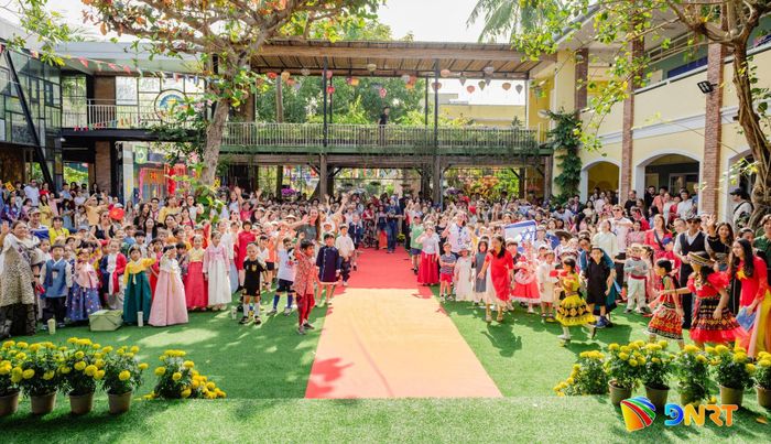 Tính đến tháng 10/2026, HAIS có 319 học sinh thuộc 40 quốc tịch, tăng gần 8 lần so với năm học đầu tiên. Ảnh: HAIS