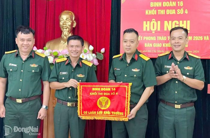 Bàn giao Khối trưởng và khối phó năm 2027 cho Chi nhánh công ty 16 tại Hà Nội và Xí nghiệp KTKS 16.