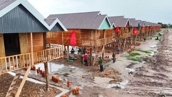 Khu tái định cư buôn Tơ Khế (xã Ia Tul) được đầu tư đồng bộ, khang trang. Ảnh: R’Piên