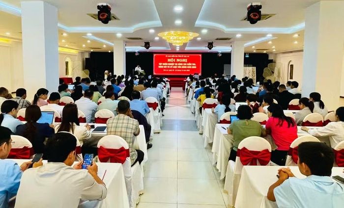  Quang cảnh hội nghị. Ảnh: Phương Dung 