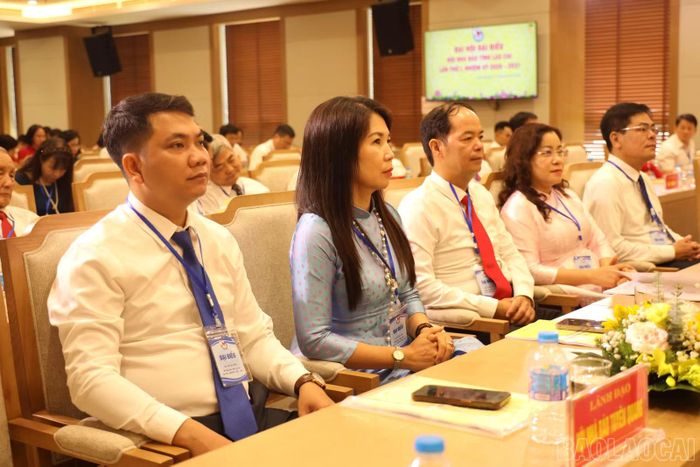 Lãnh đạo Hội Nhà báo các tỉnh dự Đại hội.