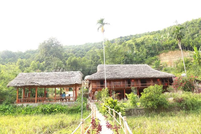 Homestay của cựu chiến binh Hoàng Văn Nha là điểm đến quen thuộc của du khách khi đến Nghĩa Đô.