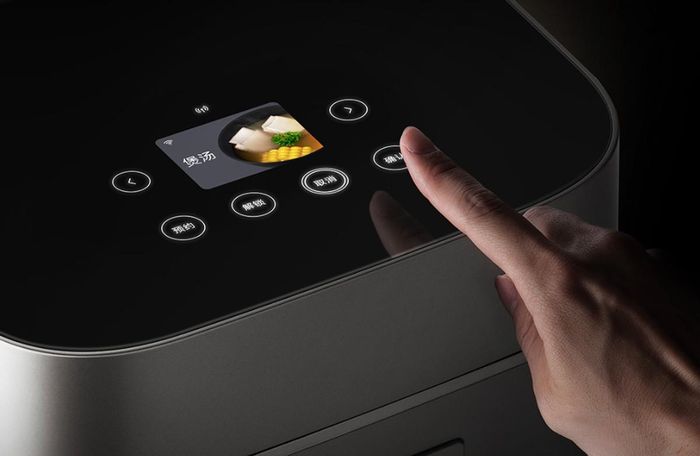 Giao diện điều khiển và tính năng thông minh của nồi cơm Xiaomi