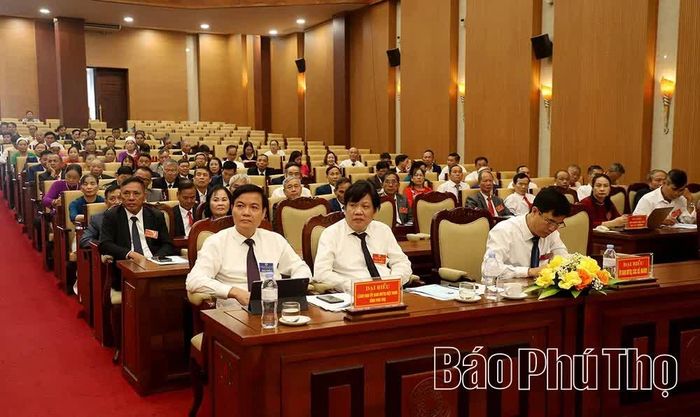 Các đại biểu dự phiên làm việc thứ nhất Đại hội đại biểu Hội Người cao tuổi tỉnh Phú Thọ nhiệm kỳ 2026 - 2031.