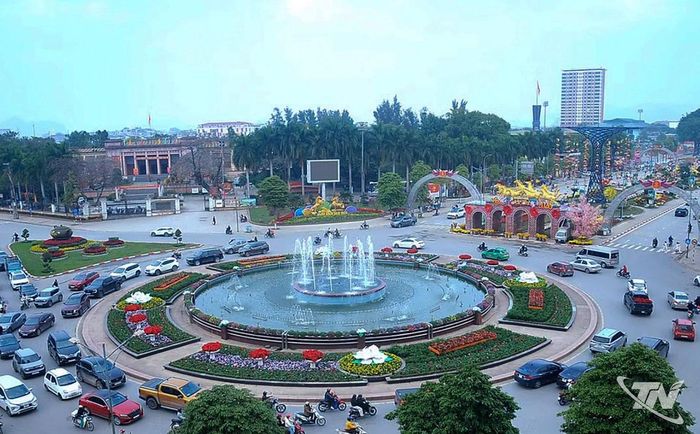 Khu trung tâm tỉnh Thái Nguyên. Ảnh: Quang Khải