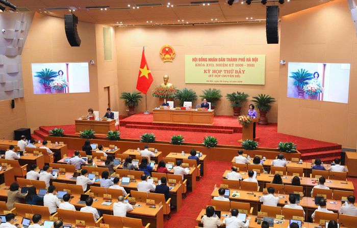 Quang cảnh kỳ họp.