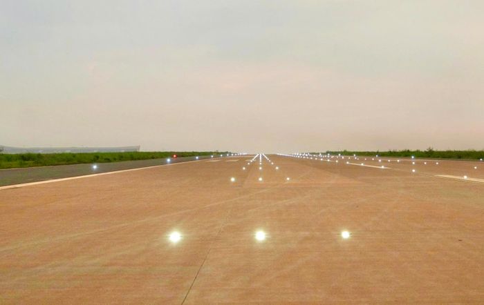 Đường cất hạ cánh sân bay Long Thành.