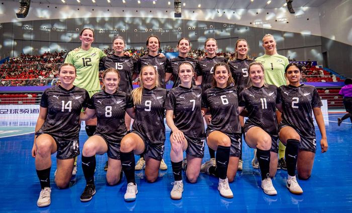 New Zealand tích cực chuẩn bị cho hai trận đấu với tuyển futsal nữ Việt Nam. 