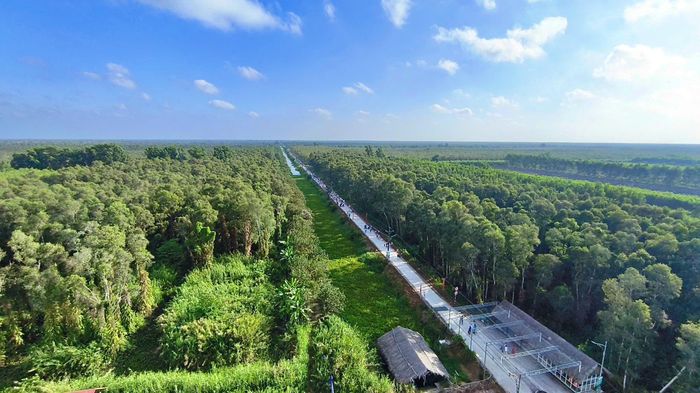 Vườn Quốc gia U Minh Hạ (xã Đá Bạc).