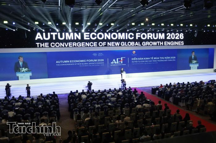 Toàn cảnh phiên toàn thể cấp cao Diễn đàn Kinh tế mùa thu 2026, sáng 28/10. Ảnh: Lê Toàn