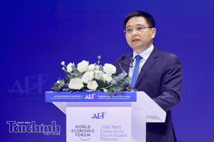 Phó Thủ tướng Chính phủ Nguyễn Văn Thắng chia sẻ tại phiên thảo luận với chủ đề “Nhận diện các động lực tăng trưởng mới” và “Khung hợp tác trong kỷ nguyên mới” trong khuôn khổ Diễn đàn Kinh tế mùa thu 2026, chiều 28/10.