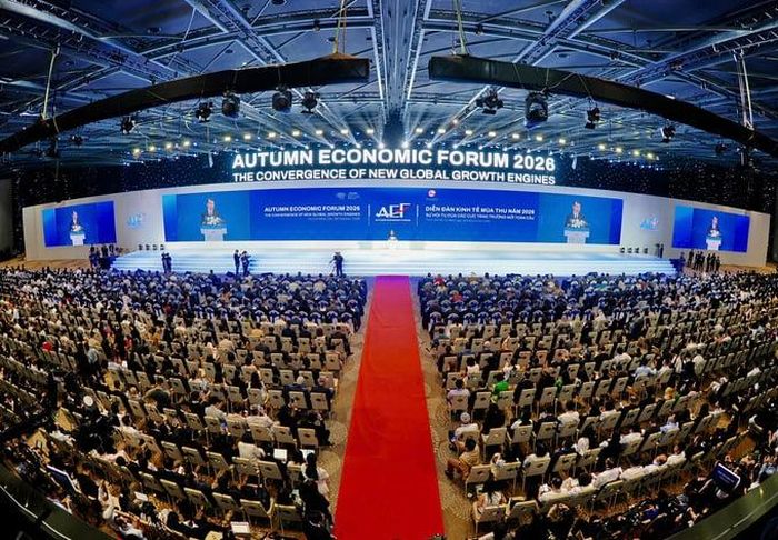 Toàn cảnh Diễn đàn Kinh tế Mùa thu 2026 sáng 28/10.