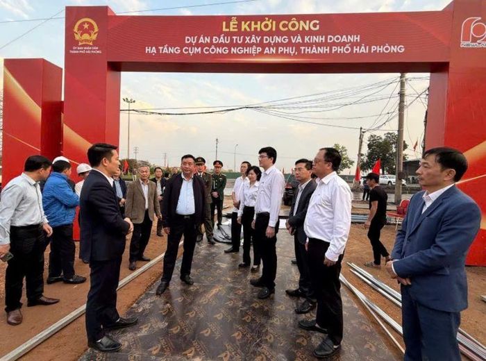 Hải Phòng khởi công Dự án Cụm công nghiệp Thăng Long tại xã Nam An Phụ ngày 27/9/2026, mở rộng không gian phát triển sản xuất công nghiệp.