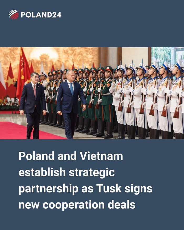 Poland 24 nhấn mạnh những thỏa thuận hợp tác trong khuôn khổ chuyến thăm của Thủ tướng Donald Tusk