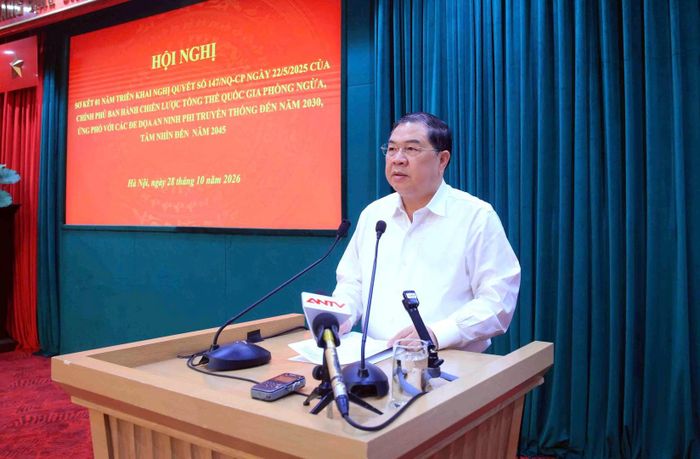 Phó Thủ tướng Thường trực Chính phủ Phạm Gia Túc phát biểu chỉ đạo.