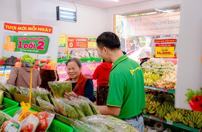 Cửa hàng Bách hoá Xanh của MWG. Ảnh: MWG