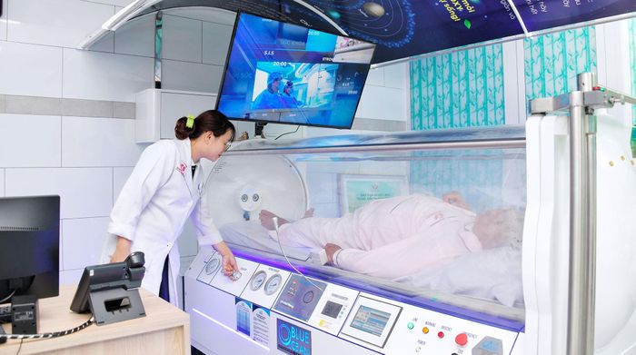 Trang thiết bị tại một phòng kỹ thuật của bệnh viện. Ảnh: S.I.S Cần Thơ.
