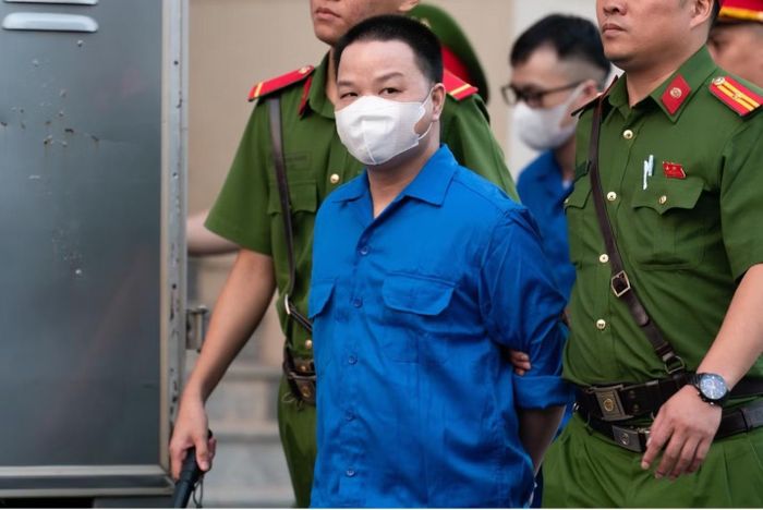 Bị cáo Lê Khắc Ngọ (tức Mr Hunter).