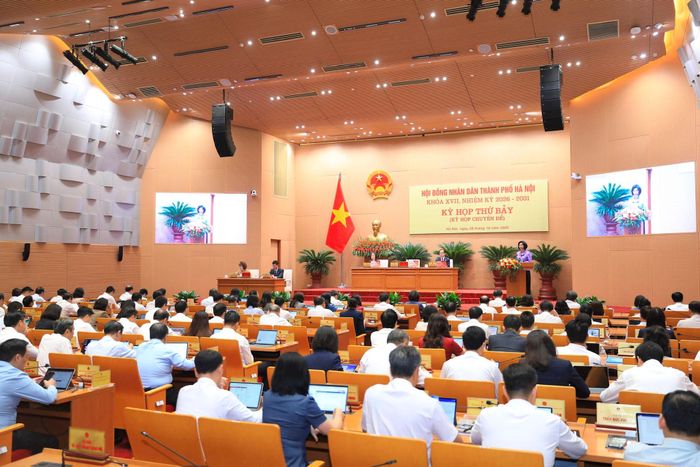Quang cảnh kỳ họp. Ảnh: Thành Thái Hùng