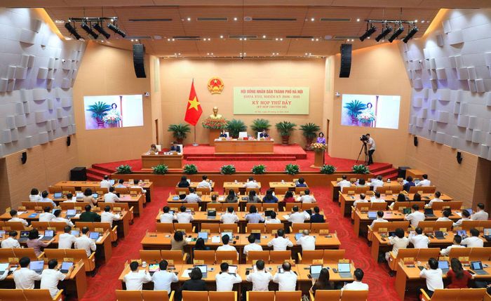 Quang cảnh kỳ họp. Ảnh: Thành Thái Hùng