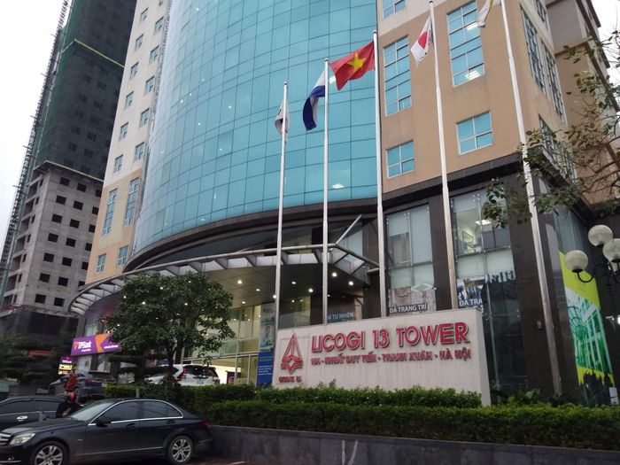 Tòa nhà LICOGI 13. Ảnh: HL