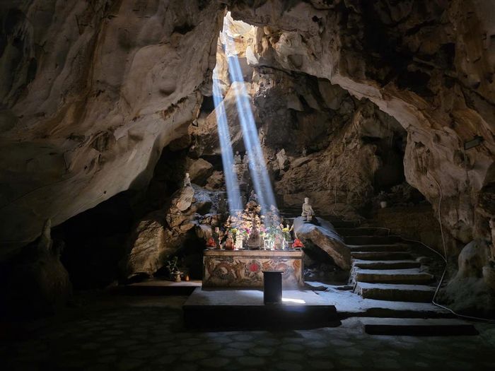 Nhiều hạng mục thuộc dự án cải tạo, chỉnh trang chùa Trầm đã cơ bản hoàn thành. Ảnh: Kim Nhuệ