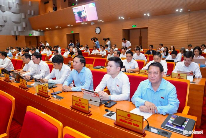 Các đại biểu dự kỳ họp.