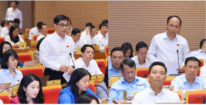Các đại biểu tham gia thảo luận tại hội trường. Ảnh: Thành Thái Hùng