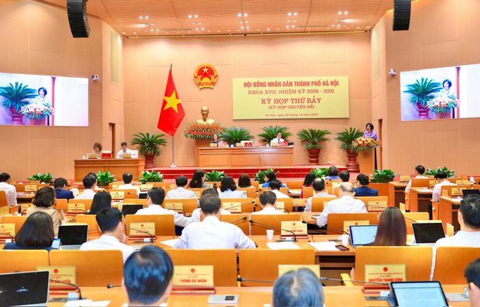 Quang cảnh kỳ họp. Ảnh: Thành Thái Hùng