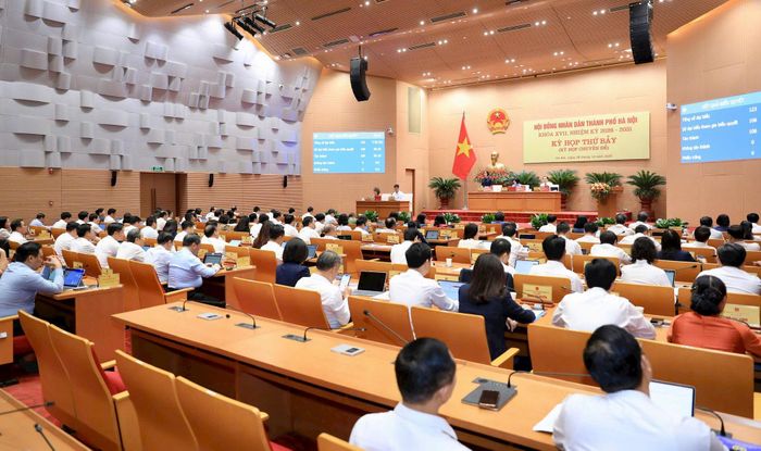 Quang cảnh kỳ họp. Ảnh: Thành Thái Hùng