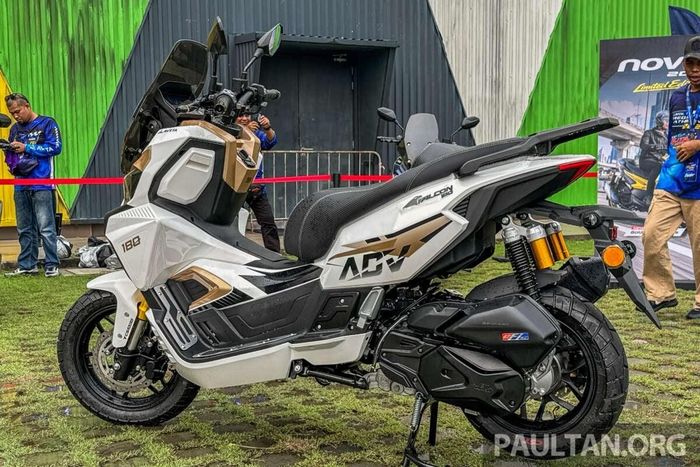 Aveta Falcon 180 mang ngôn ngữ thiết kế adventure-style khỏe khoắn