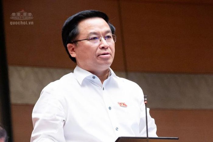 Đại biểu Bùi Xuân Hải - Đoàn đại biểu Quốc hội TP Hải Phòng. Ảnh Quốc hội