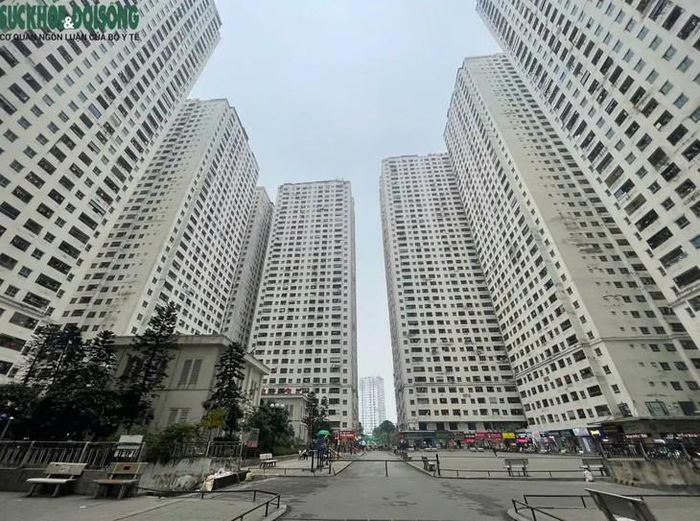 Khu vực chung cư HH Linh Đàm. Ảnh: Phúc Đức