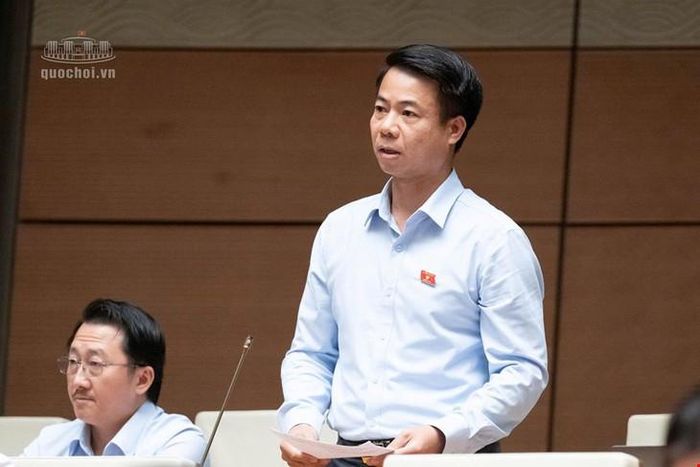 ĐBQH Hoàng Quốc Khánh - Đoàn ĐBQH tỉnh Lai Châu. Ảnh: Media Quốc hội