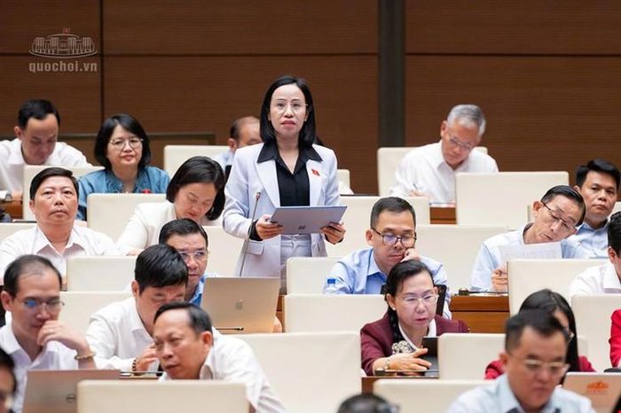 ĐBQH Võ Ngọc Thanh Trúc - TP Hồ Chí Minh. Ảnh: Media Quốc hội