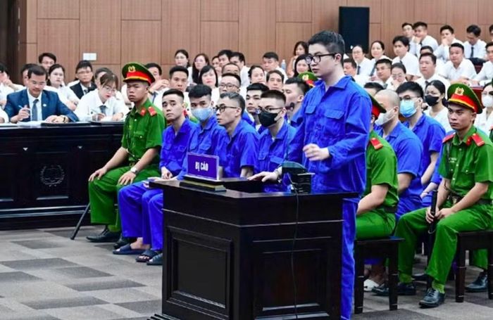 Bị cáo Phó Đức Nam (Mr Pips) tại Tòa án. Ảnh: TPO