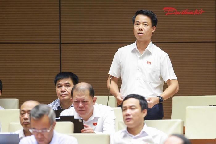 Ông Hoàng Quốc Khánh phát biểu (Ảnh: Quang Vinh)
