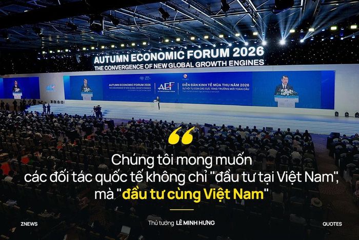Đặc biệt, người đứng đầu Chính phủ mong muốn các đối tác quốc tế không chỉ "đầu tư tại Việt Nam", mà "đầu tư cùng Việt Nam"; không chỉ "sản xuất tại Việt Nam", mà còn cùng nghiên cứu và phát triển, thúc đẩy đổi mới sáng tạo và kiến tạo những chuỗi giá trị mới có sức cạnh tranh khu vực và toàn cầu.