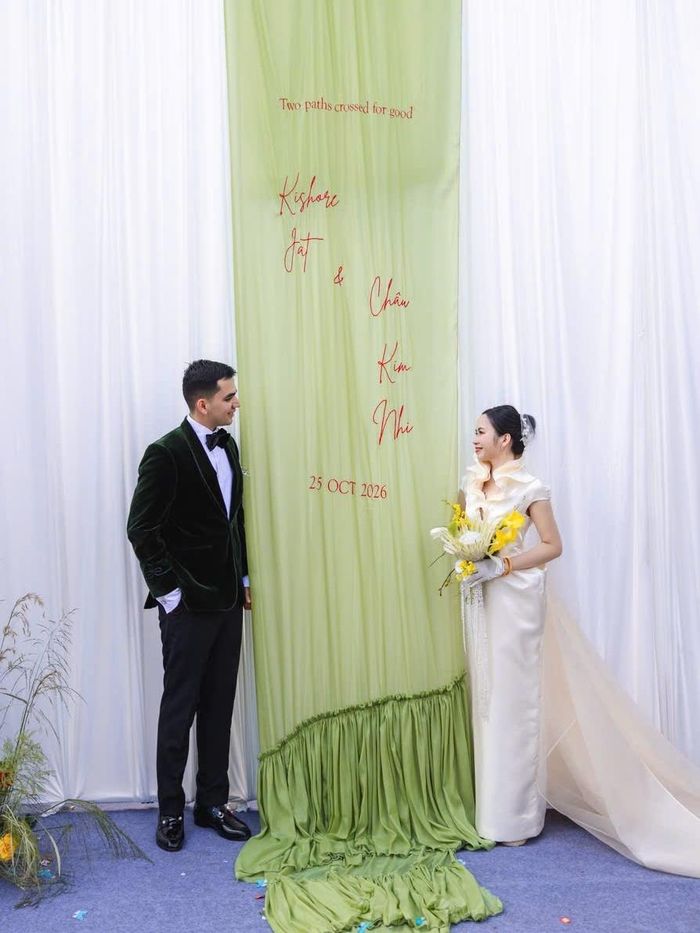 Kim Nhi và Kishore tổ chức đám cưới tại quê nhà cô dâu ở Đắk Lắk.