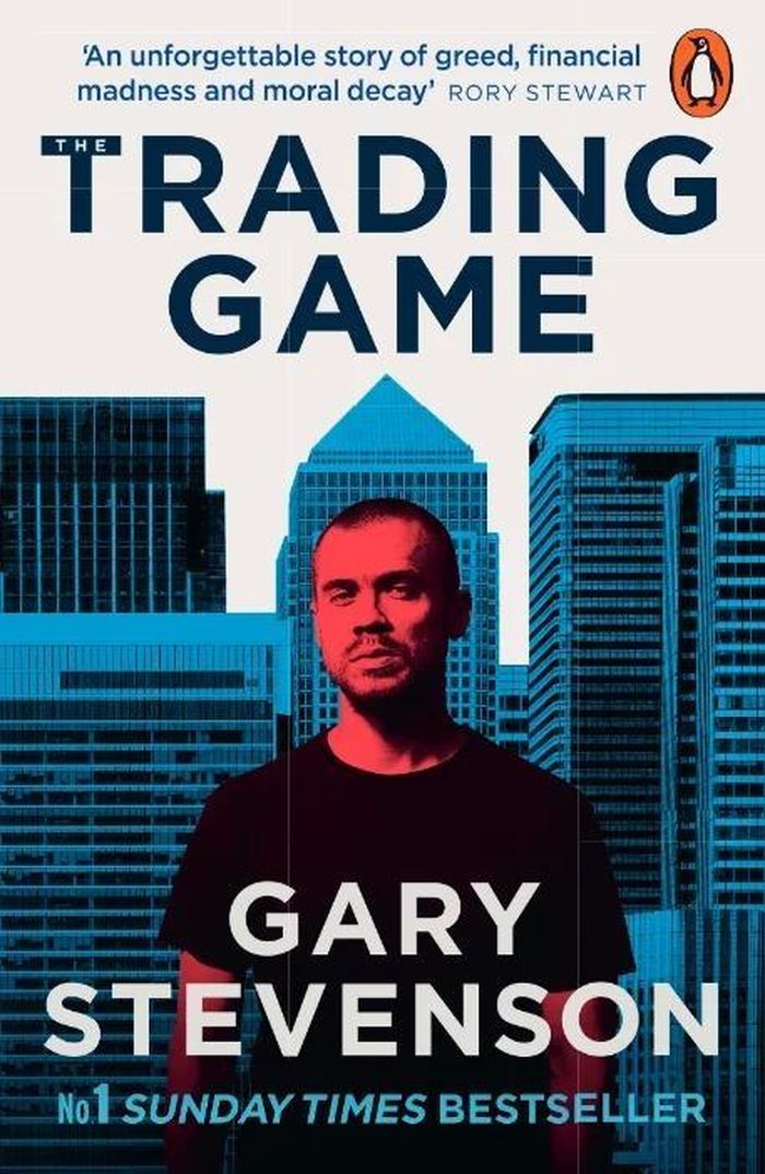  Cuốn The Trading Game của tác giả Gary Stevenson. Ảnh: Fahasa. 