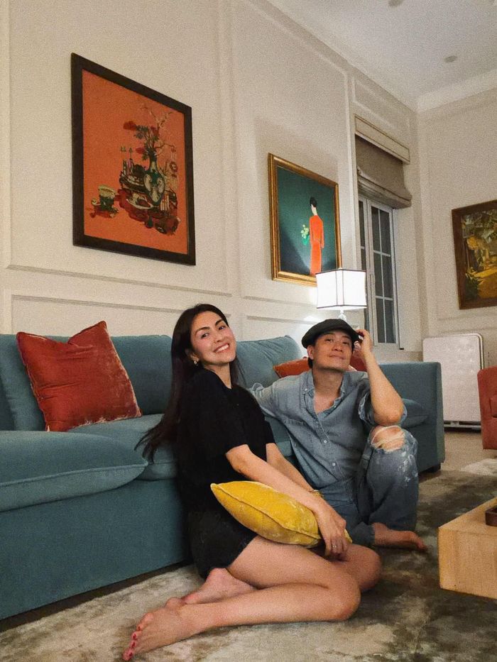 Lương Mạnh Hải và Tăng Thanh Hà hội ngộ trong buổi tiệc sinh nhật. Cả hai vẫn duy trì tình bạn thân thiết sau 18 năm. Ảnh: @luongmanhhai.
