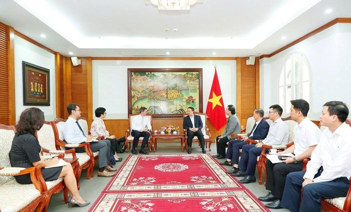 Toàn cảnh buổi tiếp