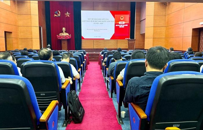 Toàn cảnh hội nghị tại điểm cầu Bộ VHTTDL