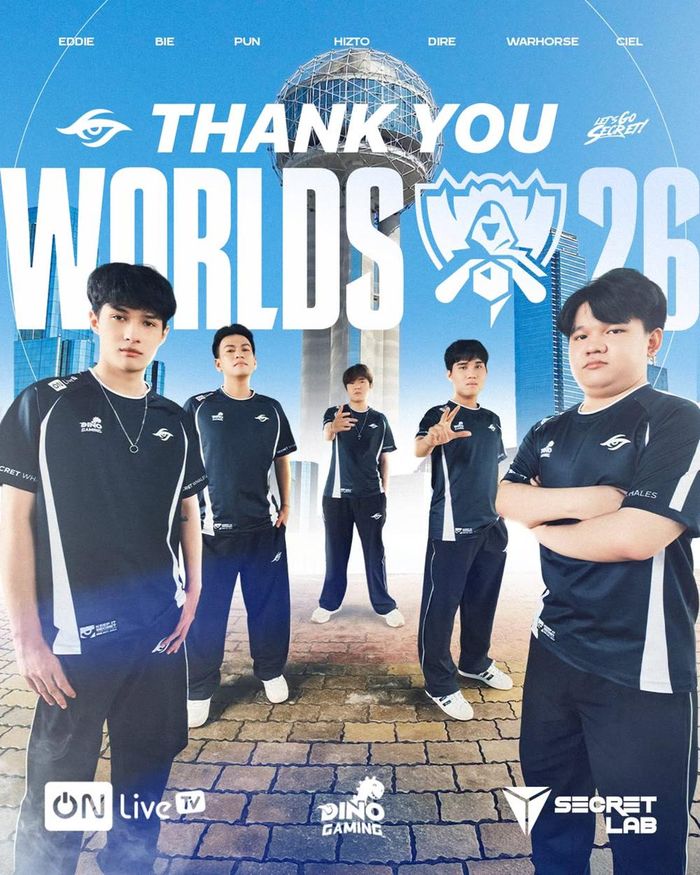 Team Secret Whales dừng bước tại Chung kết Thế giới 2026