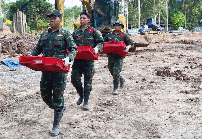 Kết quả tìm kiếm trong ngày 29.10, lực lượng làm nhiệm vụ phát hiện, quy tập thêm 10 hài cốt liệt sĩ