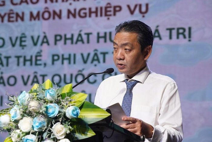Thứ trưởng Hoàng Đạo Cương phát biểu