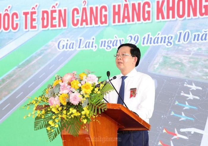 Phó Thủ tướng Hồ Quốc Dũng phát biểu tại buổi lễ - Ảnh: chinhphu.vn/Gia Huy