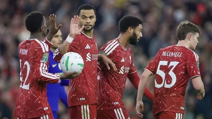Liverpool tiến vào vòng 8 đội mạnh nhất Cúp Liên đoàn Anh. (Ảnh: Liverpool FC)