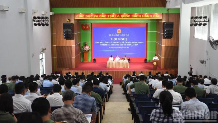 Toàn cảnh hội nghị. (Ảnh: ANH ĐÀO)